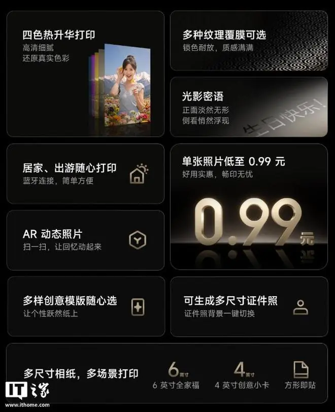 米家桌面照片打印机2细节图