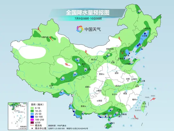 降雨预报图1
